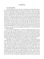 Nghiên cứu ảnh hưởng của chuyển dịch cơ cấu ngành kinh tế đến tăng trưởng năng suất lao động xã hội ở việt nam TT 