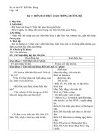 Giao an An toan giao thong lop 4