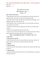 Giáo án ngữ văn 6 CV 5512 bộ kết nối tri thức và cuộc sống 