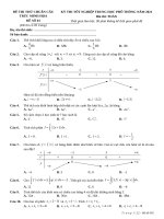 1  đề thi thử TN THPT 2021   môn toán   bộ đề chuẩn cấu trúc minh họa   đề 1   file word có lời giải