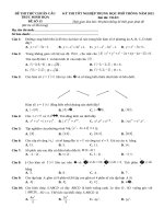 13  đề thi thử TN THPT 2021   môn toán   bộ đề chuẩn cấu trúc minh họa   đề 13   file word có lời giải