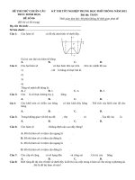 6  đề thi thử TN THPT 2021   môn toán   bộ đề chuẩn cấu trúc minh họa   đề 6   file word có lời giải