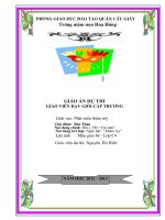 Giao an du thi giao vien day gioi cap truong