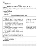 Giao an The duc 9 tiet 1112