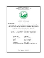 Khóa luận tốt nghiệp Đại học: Thực hiện quy trình chăm sóc, nuôi dưỡng và phòng trị bệnh cho đàn lợn thịt nuôi tại trang trại Công ty TNHH MTV Chăn nuôi Hòa Phát – Hòa Yên