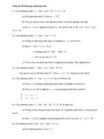 CHUYEN DE BOI DUONG HOC SINH TOAN 9