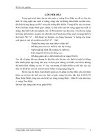 Đồ án tốt nghiệp công nghệ sản xuất xi măng và hệ thống điều khiển của nhà máy tam điệp 