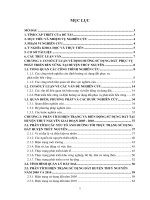 Phân tích hiện trạng và đánh giá biến động sử dụng đất giai đoạn 2005   2010 phục vụ phát triển bền vững huyện thủy nguyên, thành phố hải phòng 