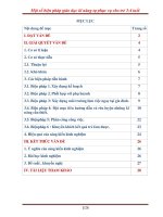 Một số biện pháp giáo dục kĩ năng tự phục vụ cho trẻ 3-4 tuổi - SKKN