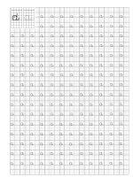 Mẫu chữ nét đứt (Mẫu chữ tập viết cho trẻ chuẩn bị vào lớp 1)