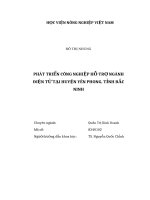 Luận văn thạc sĩ phát triển công nghiệp hỗ trợ ngành điện tử tại huyện yên phong, tỉnh bắc ninh 