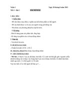 Giao an Sinh hoc 8Ngan gon