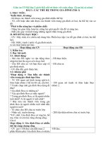 Giáo án TNXH lớp 2 sách Kết nối tri thức với cuộc sống  (Trọn bộ cả năm)