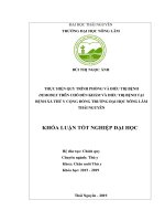 Khoá luận tốt nghiệp Đại học: Thực hiện quy trình phòng và trị bệnh Demodex trên chó đến khám và điều trị bệnh tại bệnh xá thú y cộng đồng trường Đại học Nông Lâm Thái Nguyên