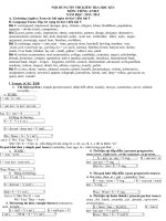 REVISION ENGLISH 9 1st SEMESTER