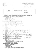 De Kiem tra giua ky IKhoa hoc lop 52