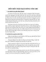 Diễn biến trận đánh trên sông Bạch đằng năm 1288