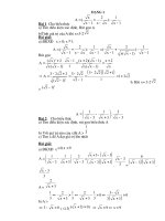 cac dang toan on thi vao lop 10