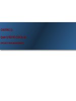 Bài giảng quản lý dự án chương 11   quản lý rủi ro của dự án 