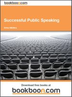 SUCCESSFUL PUBLIC SPEAKING 3