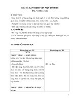 GIÁO án TOÁN lớp 1 SACH CHAN TROI SANG TAO CA NAM 