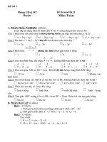 DE THI SO 5 HK II Toan 8