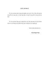 Ứng dụng vi khuẩn lên men lactic trong bảo quản hạt đậu phộng 