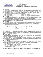 Tuyen sinh chuyen Quang Tri 20102011