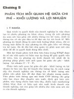 Giáo trình kế toán quản trị phần 2 