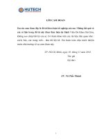 Đào tạo và phát triển nguồn nhân lực điều dưỡng tại bệnh viện đa khoa sài gòn 