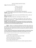 BO CAU HOI VA DAP AN HOI THI KE CHUYEN VE BAC HO