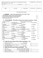 ANH 8 Kiem Tra 1 tiet HK2 20122013
