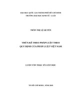 Thừa kế theo pháp luật theo quy định của pháp luật việt nam (luận văn thạc sỹ luật) 