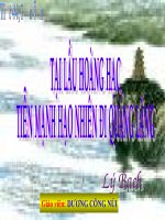 Hoang hac lau tong Mnah Hao Nhien