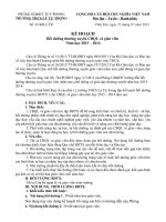 Ke hoach BDTX nam 20132014