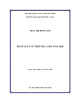 luận văn pháp luật về thuê mua nhà ở xã hội 