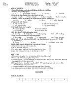 De thi hoc ki 2 cong nghe 8