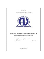 Tiểu luận tư tưởng Hồ Chí Minh: VẬN DỤNG TƯ TƯỞNG HỒ CHÍ MINH VỀ ĐOÀN KẾT QUỐC TẾ TRONG GIAI ĐOẠN HIỆN NAY Ở VIỆT NAM