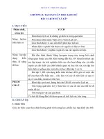 Giáo án lịch sử 6 chân trời sáng tạo