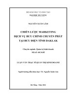 Nghiên cứu sự hài lòng của khách hàng về chất lượng dịch vụ thông quan hàng hóa tự động VNACCS VCIS tại đà nẵng 