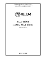 Giáo trình Mạng máy tính - CĐ Cơ Điện Hà Nội