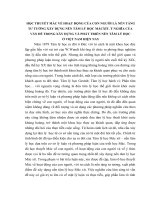 tiểu luận tâm lý học   học THUYẾT mác về HOẠT ĐỘNG của CON NGƯỜI là nền TẢNG tư TƯỞNG xây DỰNG nền tâm lý học MÁCXÍT  ý NGHĨA của vấn đề TRONG xây DỰNG và PHÁT TRIỂN nền tâm lý học VIỆT NAM