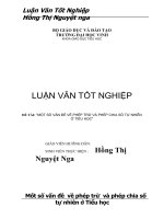 Một số vấn đề về phép trừ và phép chia số tự nhiên ở tiểu học  