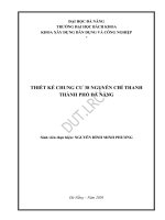 Luận văn thạc sĩ thiết kế chung cư 38 nguyễn chí thanh thành phố đà nẵng 