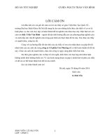 ĐỀ XUẤT MỘT SỐ GIẢI PHÁP NÂNG CAO HIỆU QUẢ HOẠT ĐỘNG KINH DOANH CỦA CÔNG TY CÚC PHƯƠNG