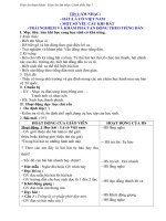 giáo án âm nhạc lớp 1 bộ cánh diều