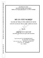 Luận văn thạc sĩ chung cư cao cấp đường nguyễn văn luông p11 q6 tp hồ chí minh 