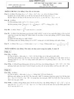 De thi thu THPT Chuyen Lao Cai