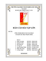 CÔNG NGHỆ KHOAN HAI GIAI đoạn sử DỤNG MA TRẬN TRẠNG THÁI 