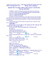 Vui hoc TV lop 5 TS 1213